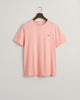 BUBBELGUM PINK, REG SHIELD SS T-SHIRT, FLAT-LAY BY GANT AU.