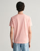 BUBBELGUM PINK, REG SHIELD SS T-SHIRT, BACK-VIEW BY GANT AU.