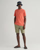 BURNT ORANGE, SUNFADED GRAPHIC SS T-SHIRT BY GANT AU.