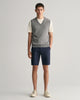 Slim Fit Twill Shorts