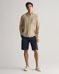 MARINE, RELAXED TWILL CARGO SHORTS BY GANT AU.