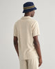 SILKY BEIGE, TERRY SS PIQUE, BACK-VIEW BY GANT AU.