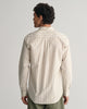 DRIED KHAKI, REG WIDE POPLIN STRIPE SHIRT, BACK-VIEW BY GANT AU.