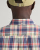 Regular Fit Checked Cotton Linen Shirt