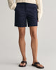 EVENING BLUE, CHINO SHORTS, CLOSE-UP BY GANT AU.