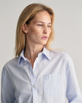 LIGHT BLUE, REL CLASSIC POPLIN SHIRT, CLOSE-UP BY GANT AU.