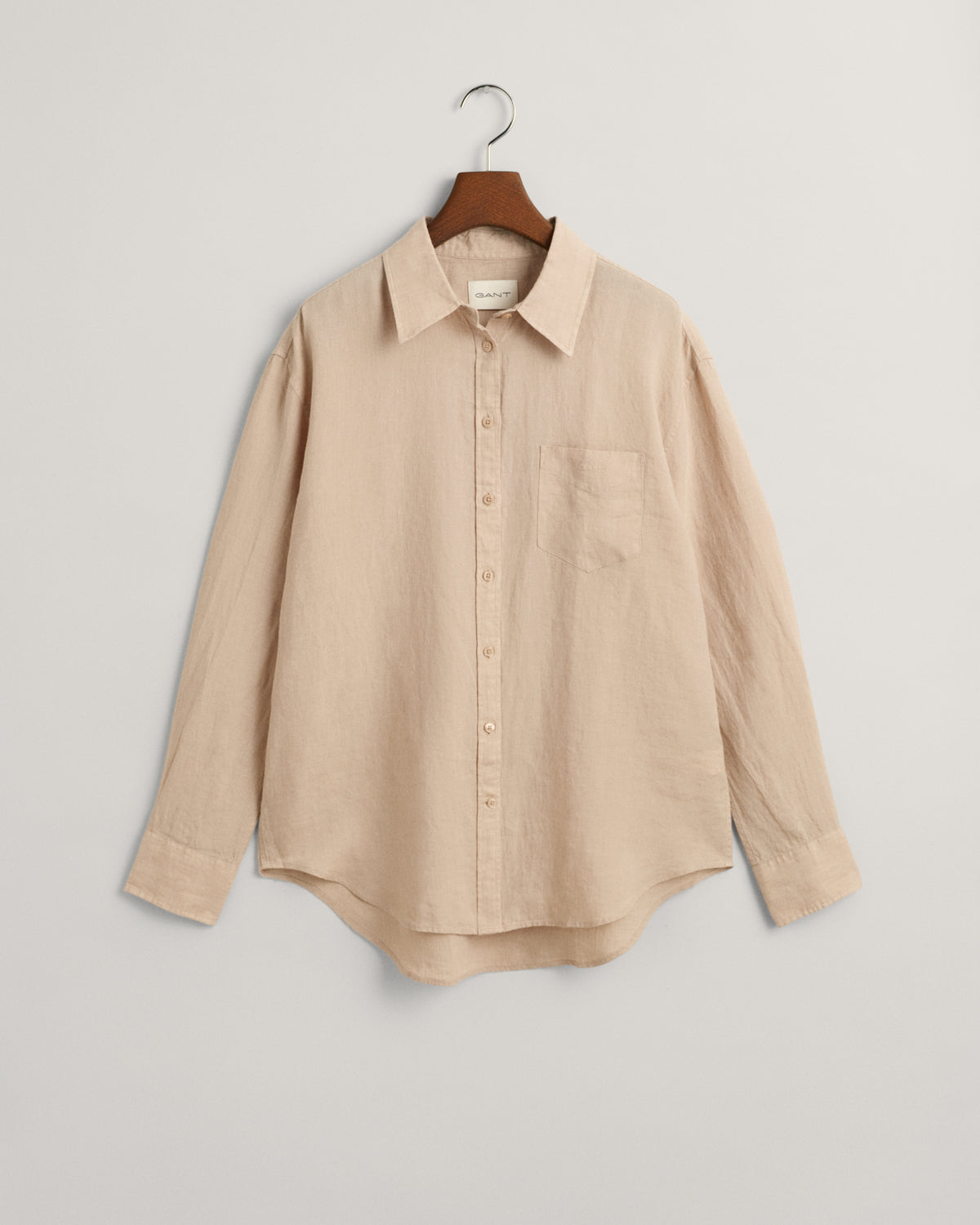 DRY SAND, REL LINEN SHIRT BY GANT AU.
