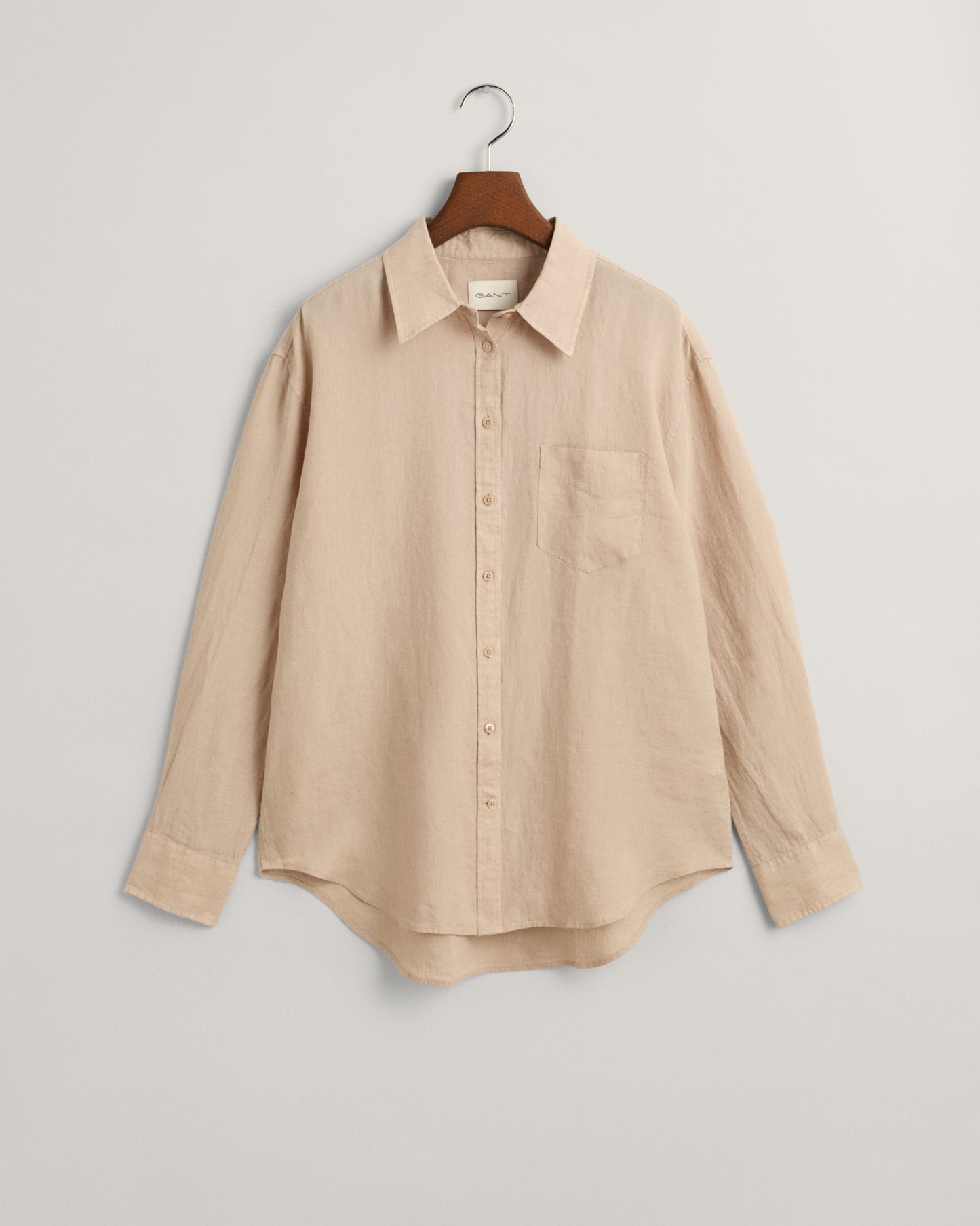 DRY SAND, REL LINEN SHIRT BY GANT AU.