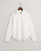 WHITE, REG POPLIN SHIRT, FLAT-LAY BY GANT AU.