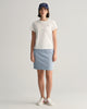 DOVE BLUE, CHINO SKIRT BY GANT AU.