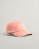 PEACHY PINK, GANT ARCH CONTRAST TAPE CAP, FRONT-VIEW BY GANT AU.