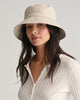 DRY SAND, LINEN BUCKET HAT BY GANT AU.