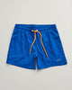 BOLD BLUE, SWIM SHORTS, FRONT-VIEW BY GANT AU.