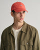 BURNT ORANGE, UNISEX. COTTON TWILL CAP BY GANT AU.