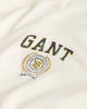 CREAM, CREST GRAPHIC TSHIRT, CLOSE-UP BY GANT AU.