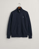 EVENING BLUE, REG SHIELD FULL ZIP SWEAT, FLAT-LAY BY GANT AU.