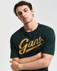 TARTAN GREEN, GRAPHIC T-SHIRT, CLOSE-UP BY GANT AU.