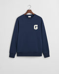 CLASSIC BLUE, G GRAPHIC C-NECK BY GANT AU.