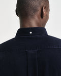EVENING BLUE, REG UT CORDUROY SHIRT, CLOSE-UP BY GANT AU.