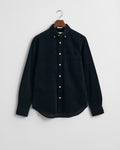 EVENING BLUE, REG UT CORDUROY SHIRT, FLAT-LAY BY GANT AU.