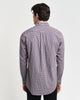 PLUMPED RED, REG POPLIN SMALL CHECK SHIRT, BACK-VIEW BY GANT AU.