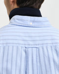 CLEAR SKY, REG ARCHIVE OXFORD STRIPE SHIRT, CLOSE-UP BY GANT AU.