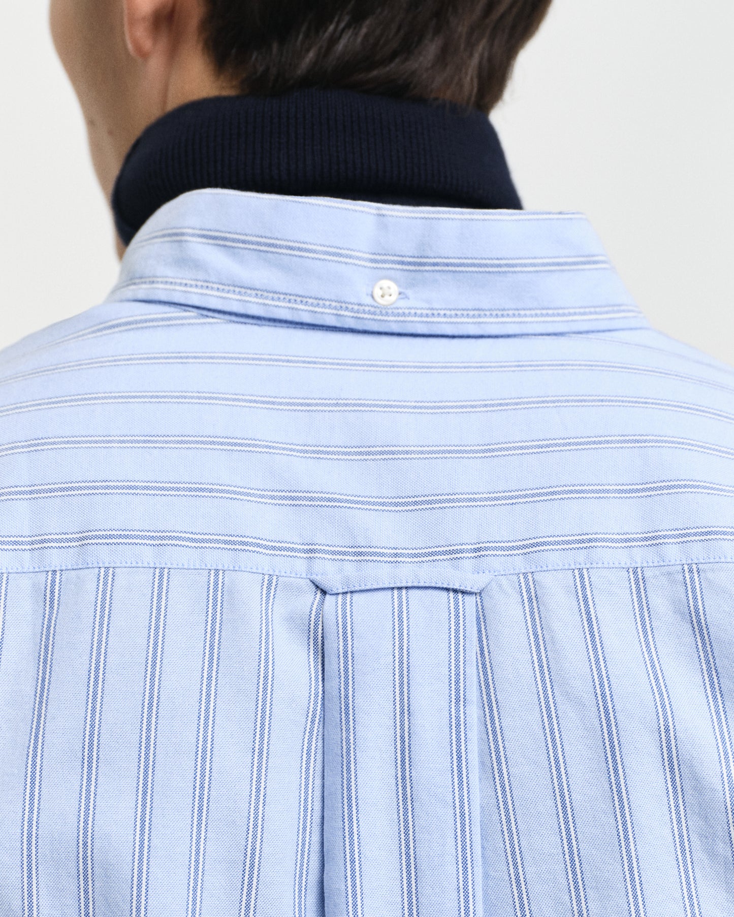 CLEAR SKY, REG ARCHIVE OXFORD STRIPE SHIRT, CLOSE-UP BY GANT AU.