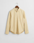 FADED SUNSET, REG ARCHIVE OXFORD STRIPE SHIRT, FLAT-LAY BY GANT AU.