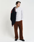 LIGHT BLUE, REG CLASSIC OXFORD CHECK SHIRT BY GANT AU.