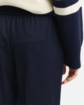 MODEL WEARING PULL-ON PANTS