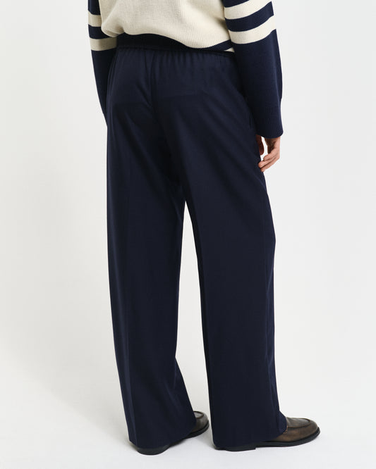 EVENING BLUE, PULL-ON PANTS, BACK-VIEW BY GANT AU.
