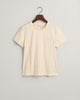 LINEN, REG TONAL SHIELD SS T-SHIRT, FLAT-LAY BY GANT AU.