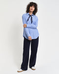 CLEAR SKY, REL CLASSIC POPLIN STRIPED SHIRT BY GANT AU.