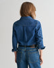 INDIGO, REG DENIM SHIRT, BACK-VIEW BY GANT AU.