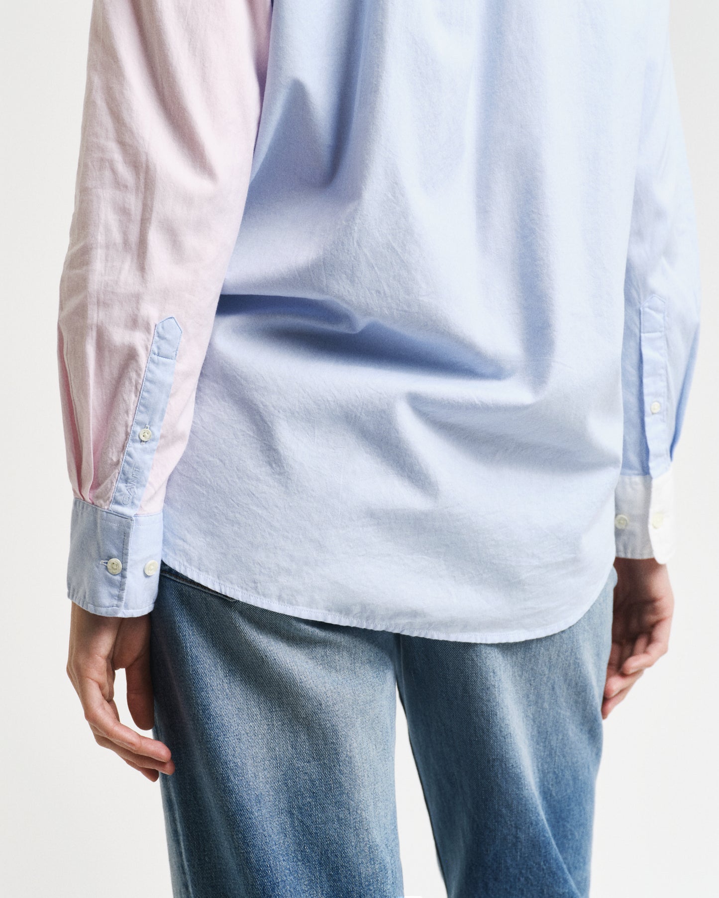 Relaxed Fit Patchwork Shirt