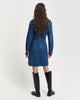 INDIGO, REG DENIM DRESS, BACK-VIEW BY GANT AU.