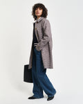 CACOA, MINI CHECKED CAR COAT, CLOSE-UP BY GANT AU.
