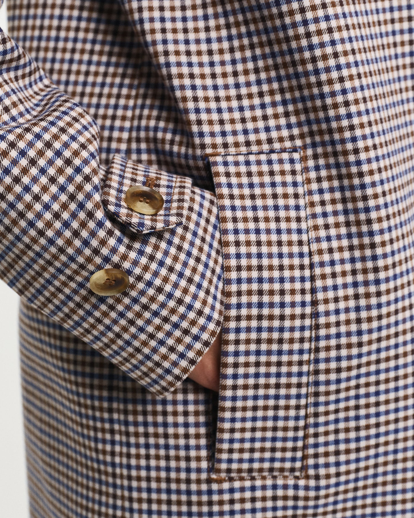 Mini Checked Car Coat