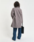 CACOA, MINI CHECKED CAR COAT, BACK-VIEW BY GANT AU.
