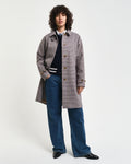 CACOA, MINI CHECKED CAR COAT, FRONT-VIEW BY GANT AU.