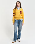FADED SUNSET, GANT VARSITY V-NECK BY GANT AU.