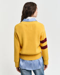 FADED SUNSET, GANT VARSITY V-NECK, BACK-VIEW BY GANT AU.
