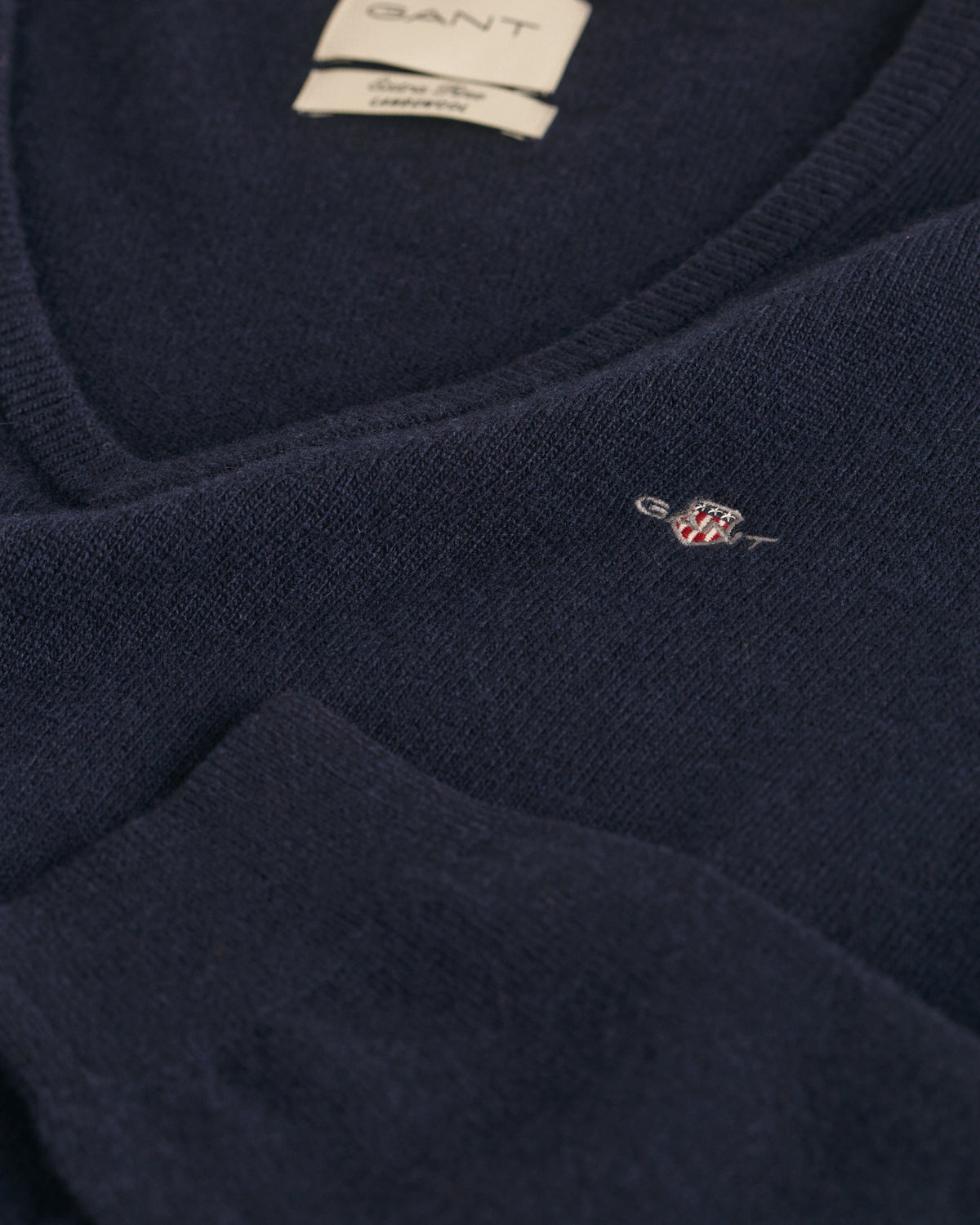 Extra Fine Lambswool V-Neck Sweater