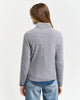GREY MELANGE, EXTRAFINE LAMBSWOOL BLEND ROLLNECK, BACK-VIEW BY GANT AU.