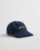 EVENING BLUE, SCRIPT WASHED COTTON CAP, FRONT-VIEW BY GANT AU.