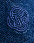 MID BLUE, DENIM CAP, BACK-VIEW BY GANT AU.