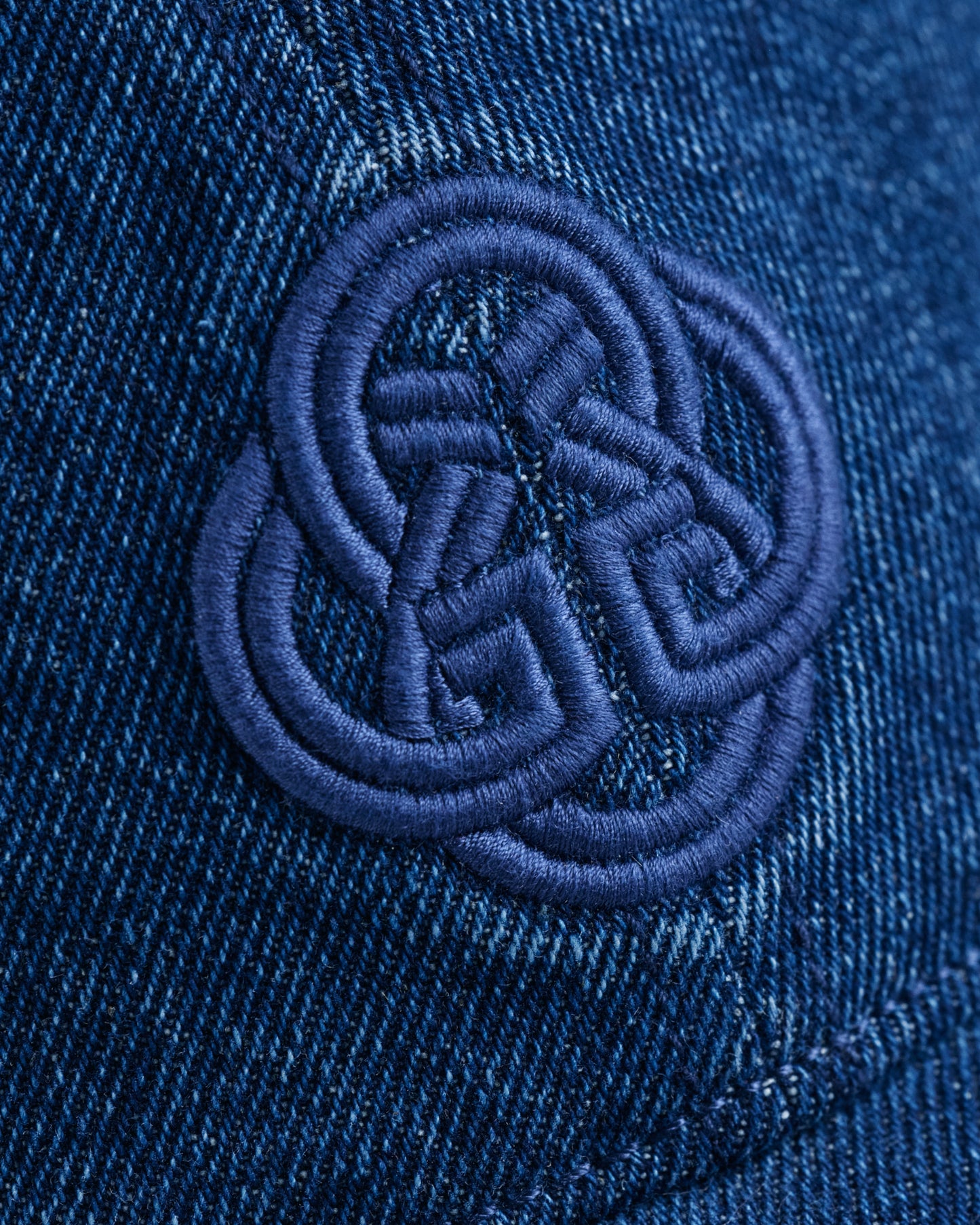 MID BLUE, DENIM CAP, BACK-VIEW BY GANT AU.