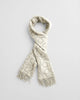 CREAM, G PATTERN WOOL SCARF, BACK-VIEW BY GANT AU.