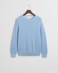 CLEAR SKY, COTTON PIQUE C-NECK, FLAT-LAY BY GANT AU.
