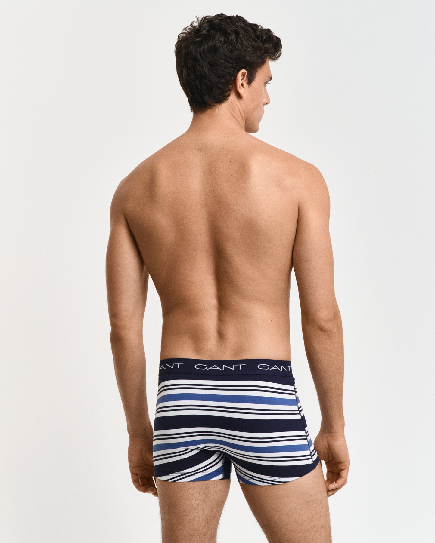 EVENING BLUE, MULTISTRIPE TRUNK 3-PACK, CLOSE-UP BY GANT AU.